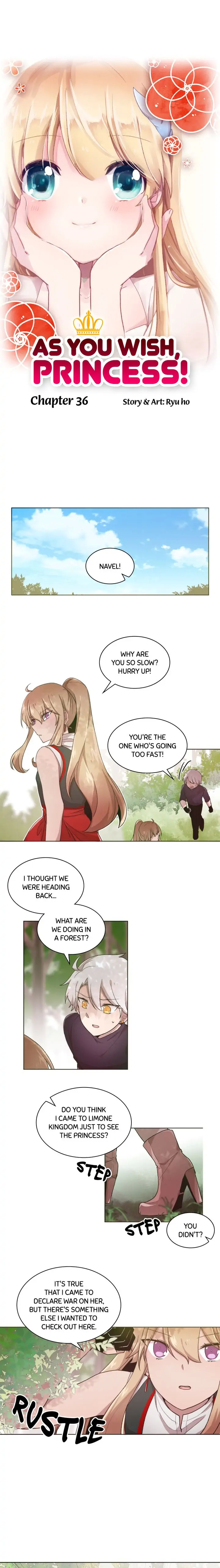 Whatever the Princess Desires! chapter 36 - page 1