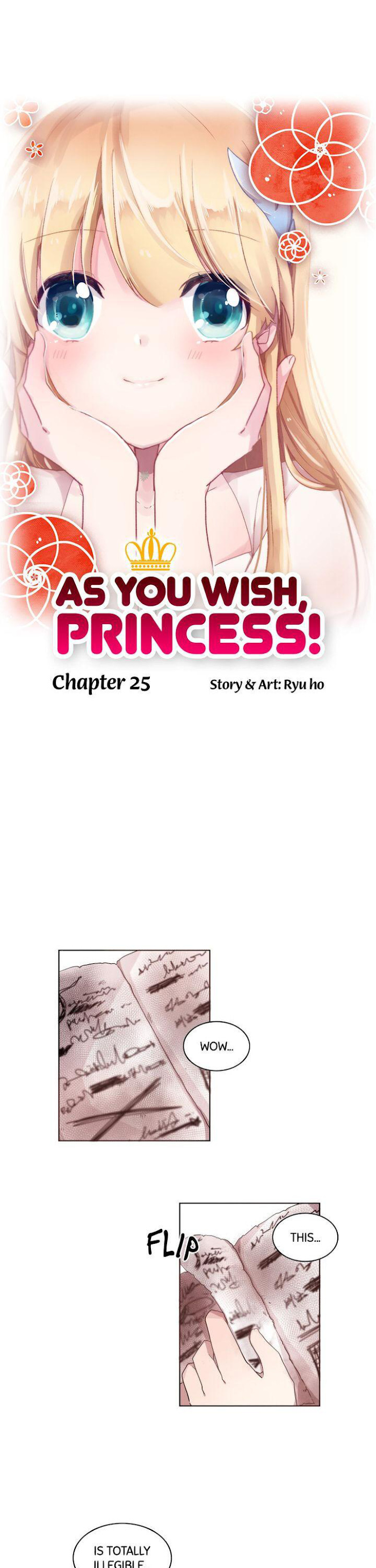 Whatever the Princess Desires! chapter 25 - page 1