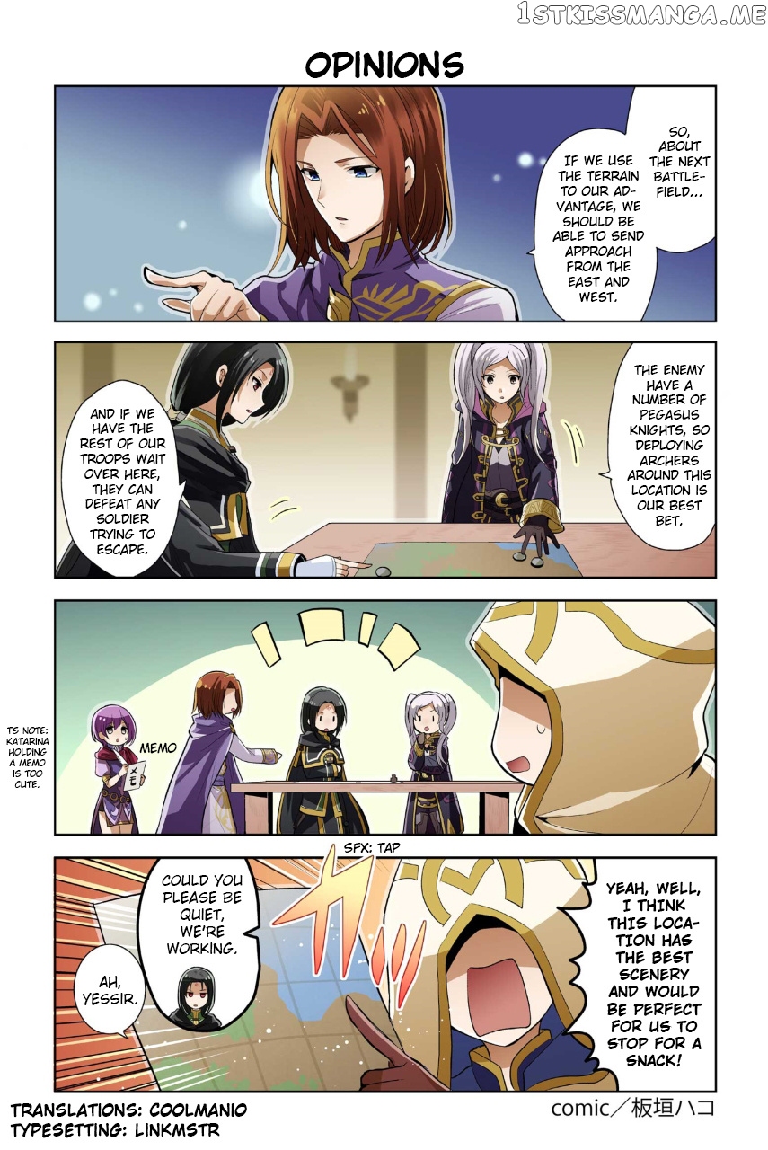 Fire Emblem Heroes Daily Lives of the Heroes chapter 41 - page 1