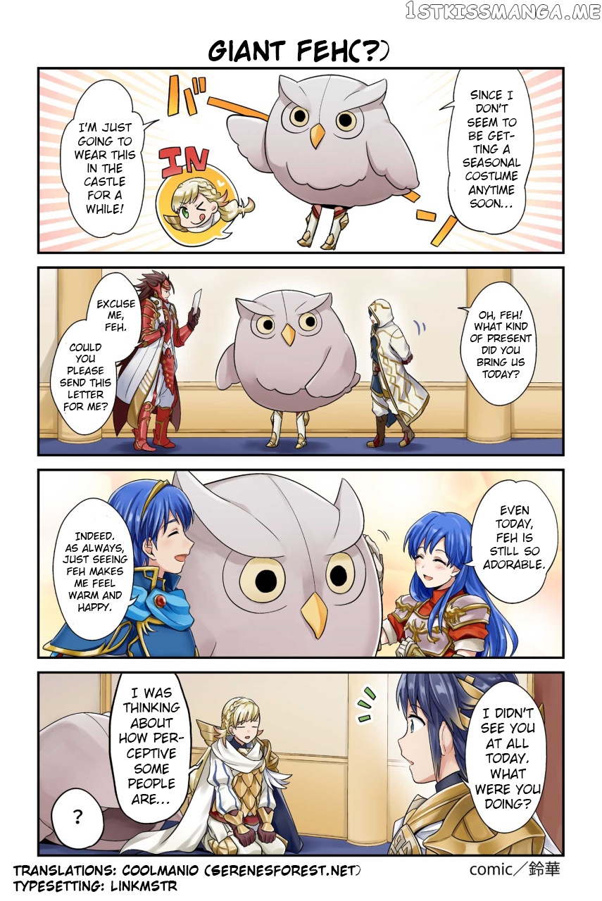 Fire Emblem Heroes Daily Lives of the Heroes chapter 17 - page 1