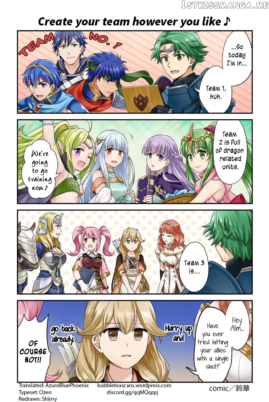 Fire Emblem Heroes Daily Lives of the Heroes chapter 13 - page 1