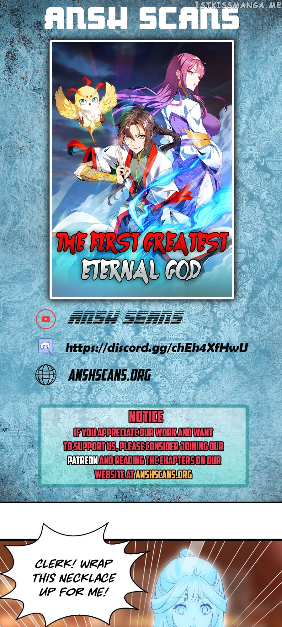 Eternal First God chapter 93 - page 1