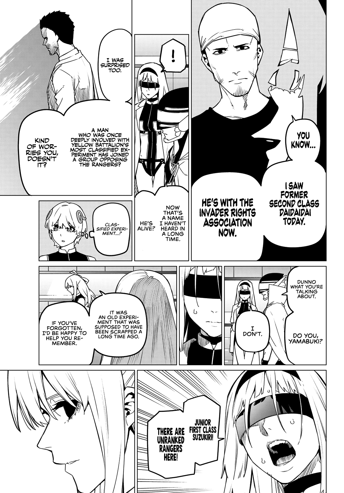 Sentai Daishikkaku chapter 84 - page 12