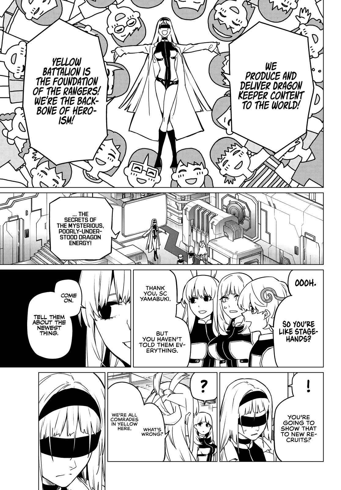 Sentai Daishikkaku chapter 84 - page 8