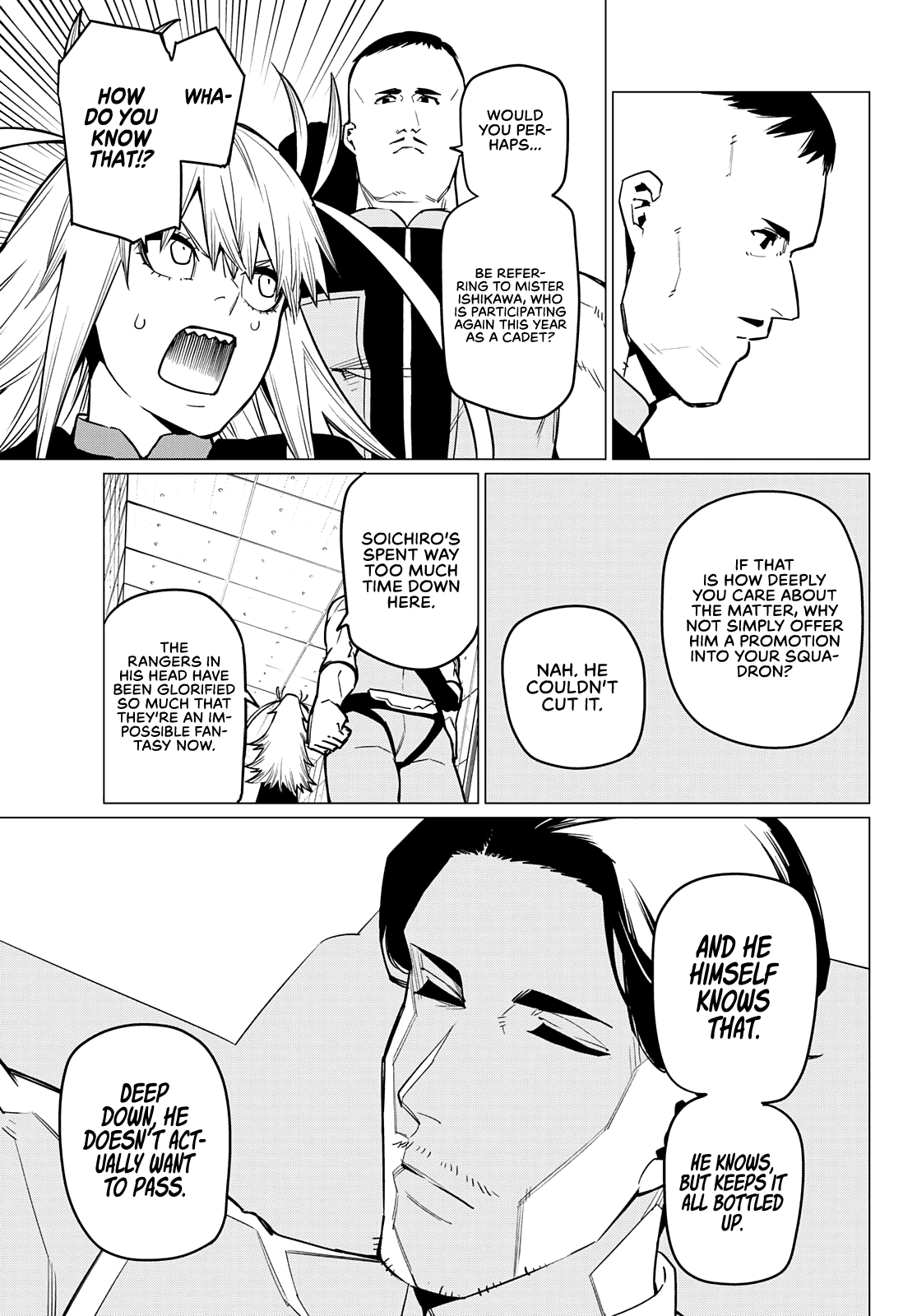 Sentai Daishikkaku chapter 35 - page 8