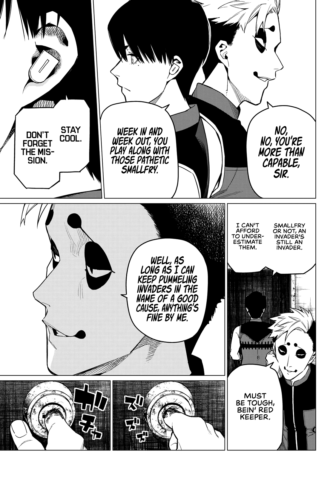 Sentai Daishikkaku chapter 4 - page 12