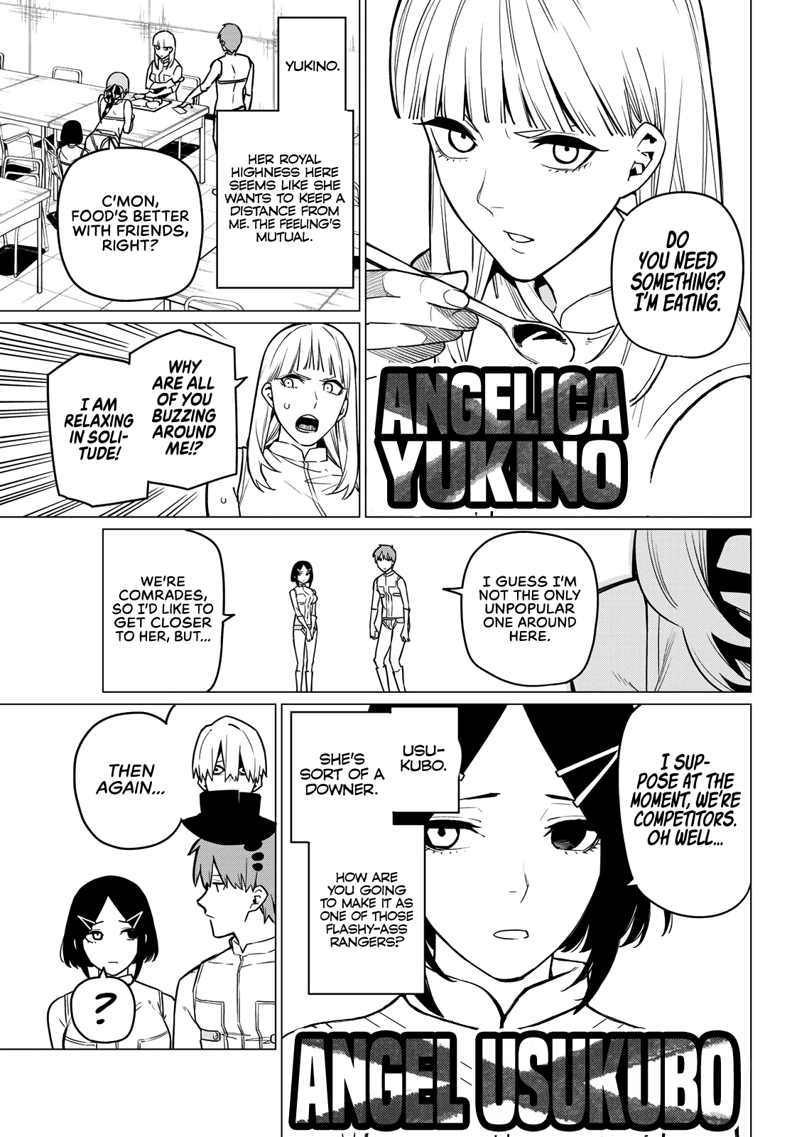 Sentai Daishikkaku chapter 14 - page 8