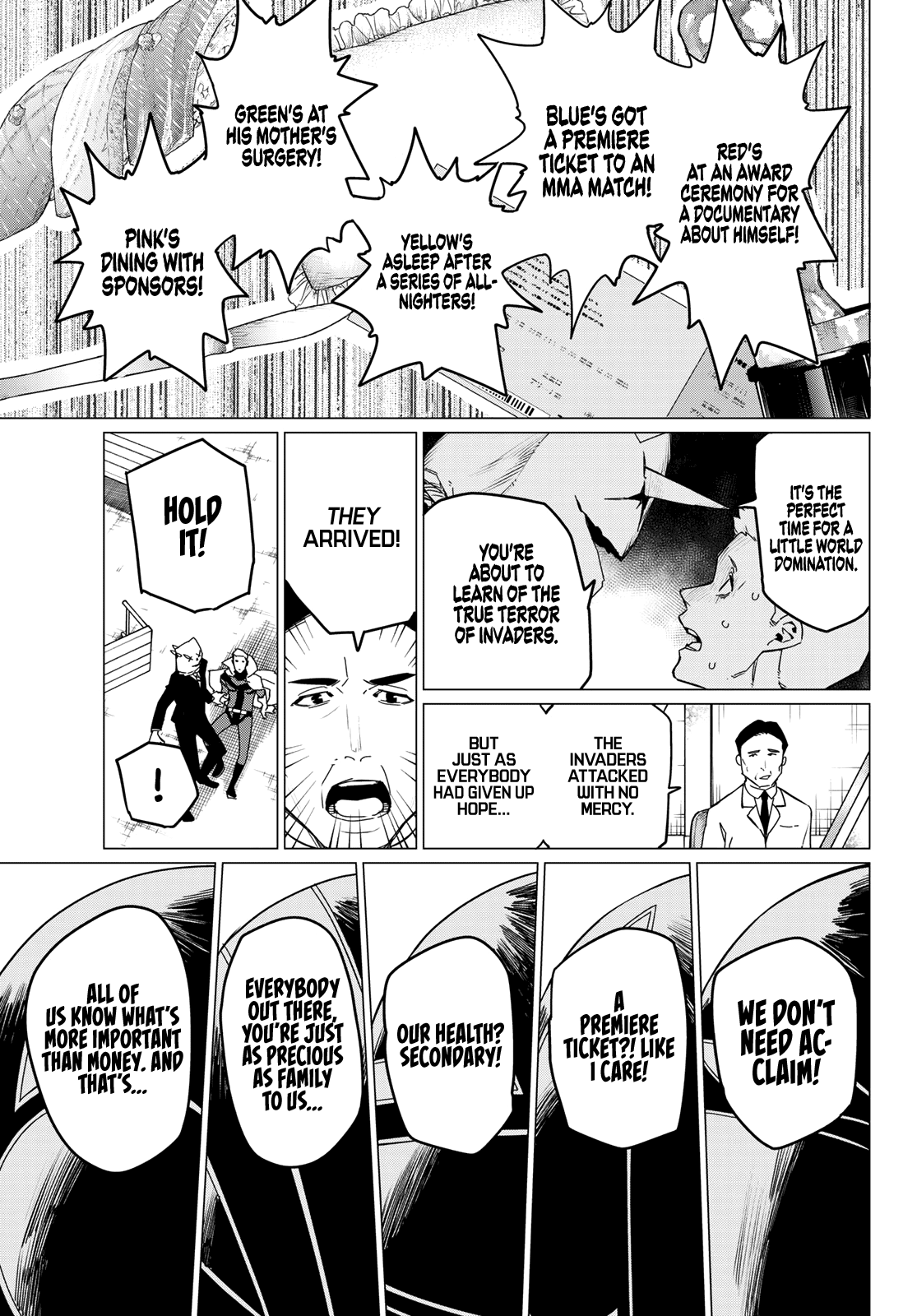 Sentai Daishikkaku chapter 87 - page 12