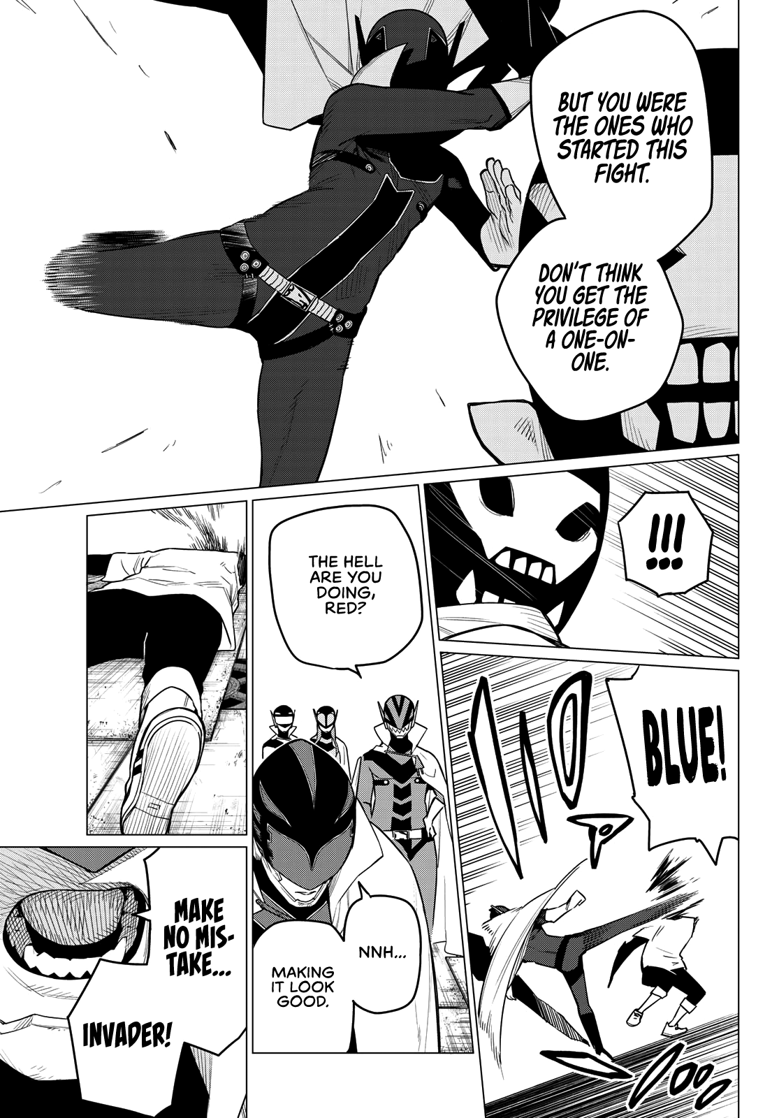 Sentai Daishikkaku chapter 5 - page 15