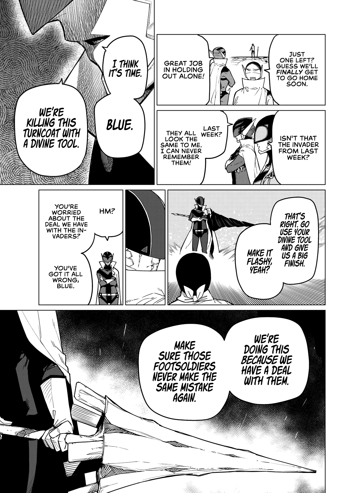 Sentai Daishikkaku chapter 5 - page 17