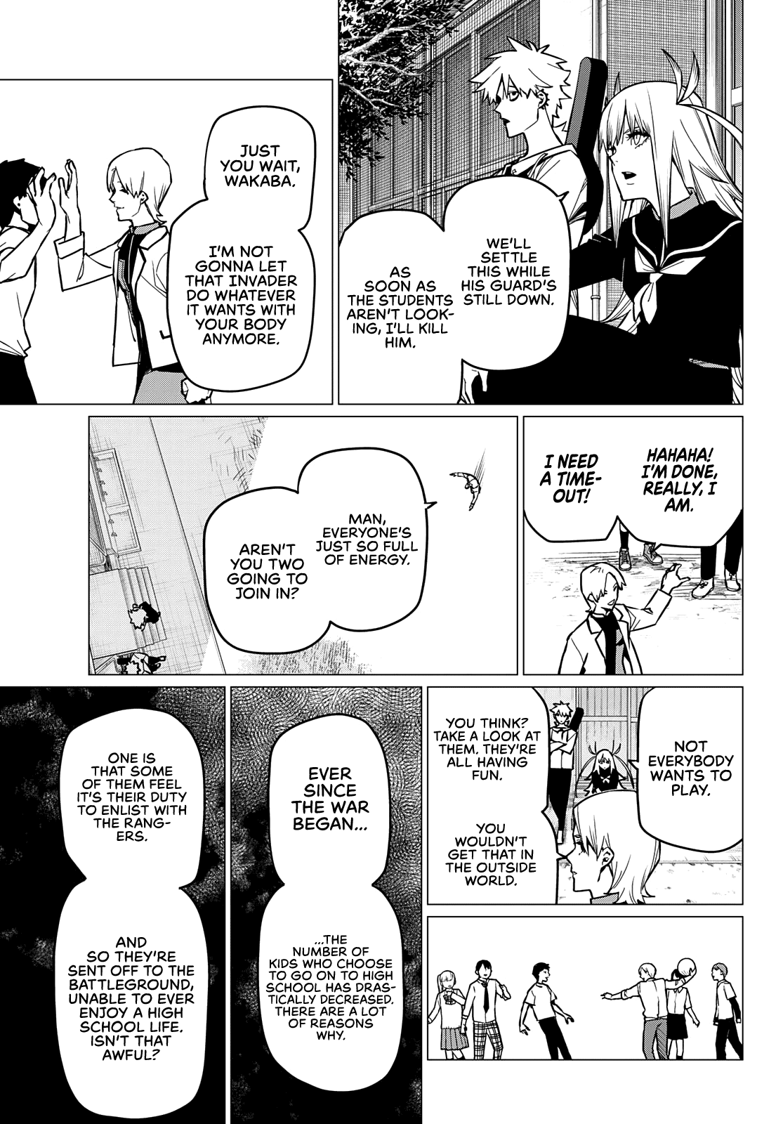 Sentai Daishikkaku chapter 61 - page 6