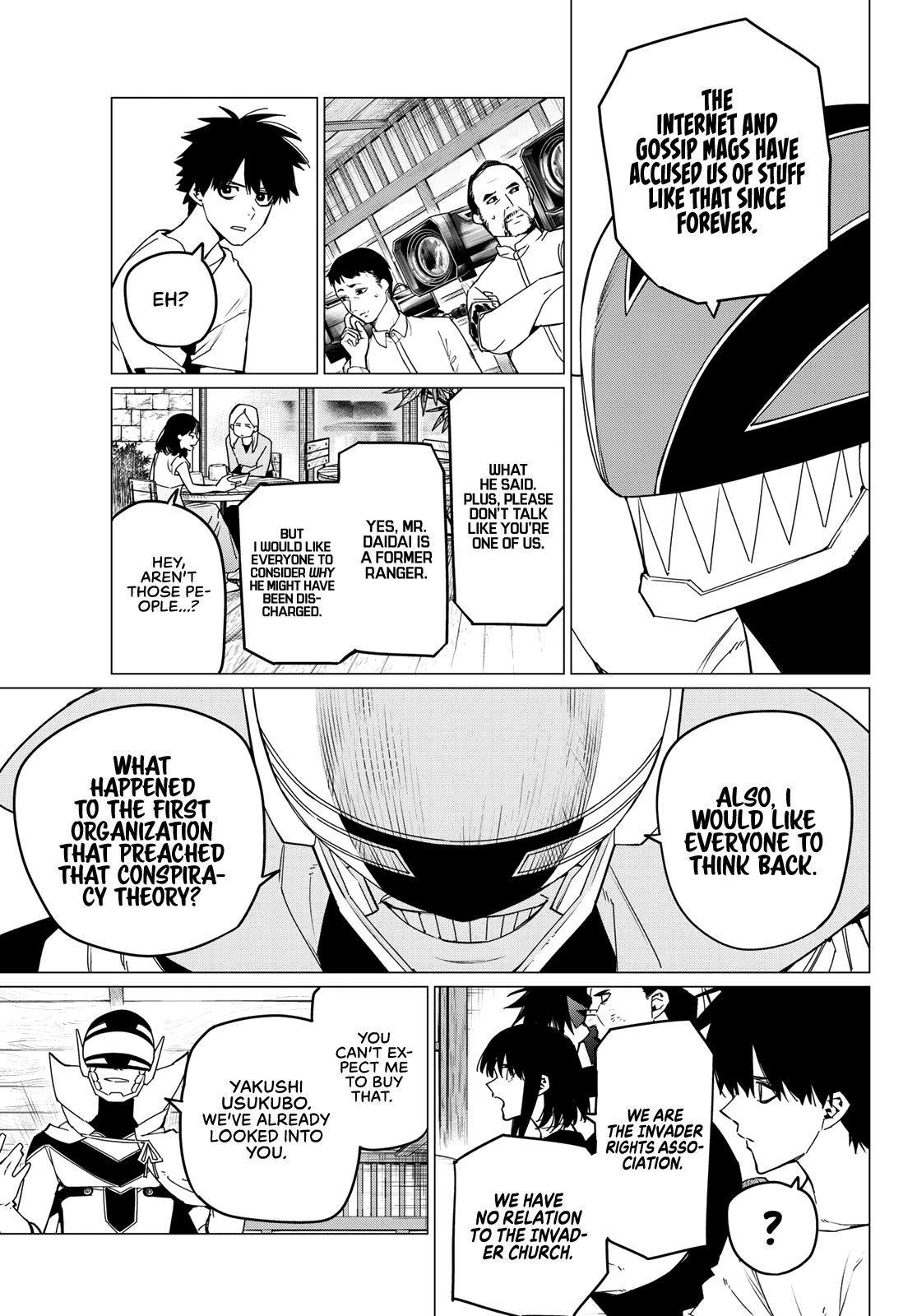 Sentai Daishikkaku chapter 88 - page 10