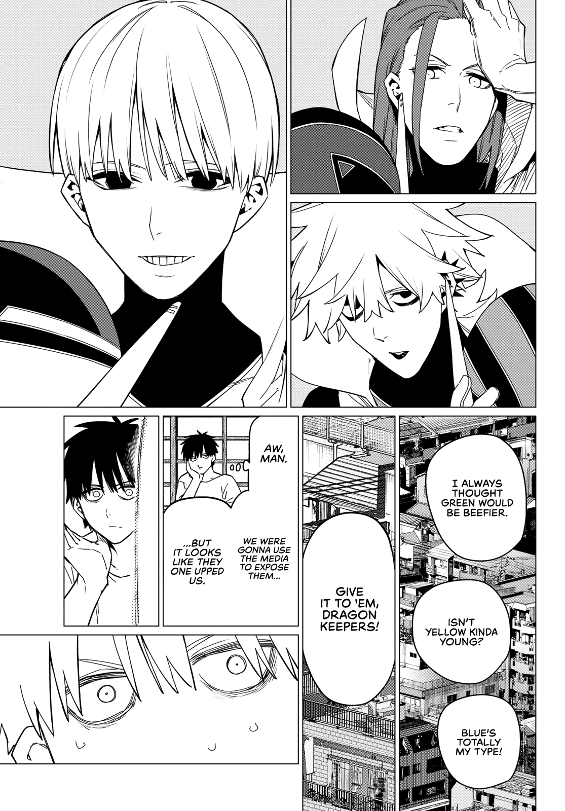 Sentai Daishikkaku chapter 88 - page 14