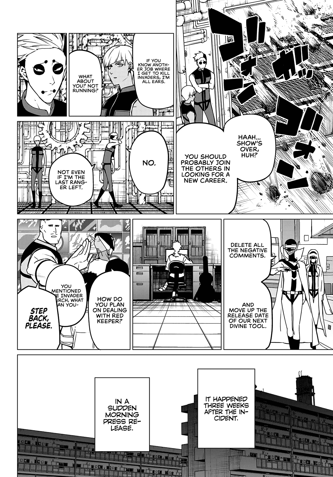 Sentai Daishikkaku chapter 89 - page 11