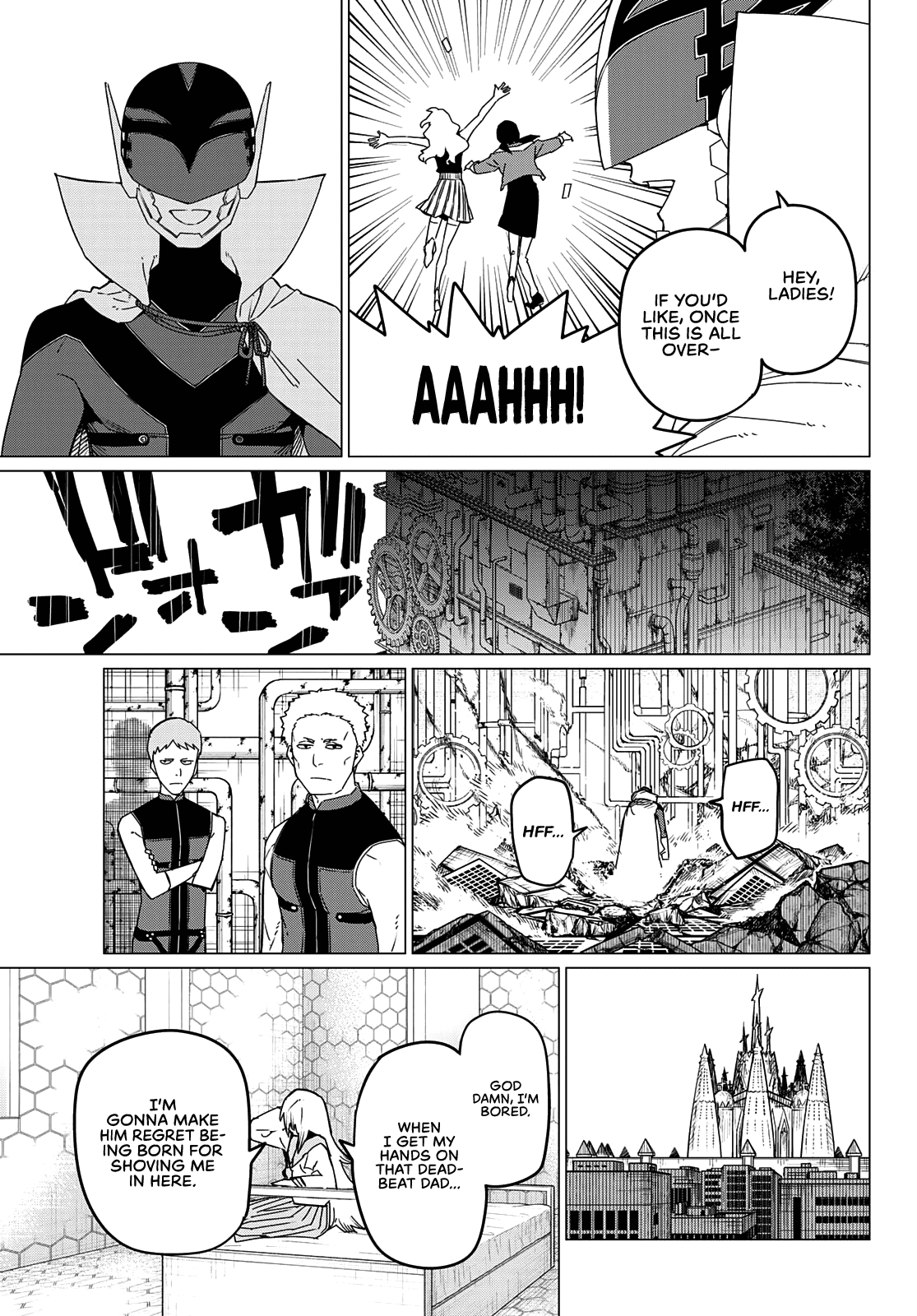 Sentai Daishikkaku chapter 89 - page 8