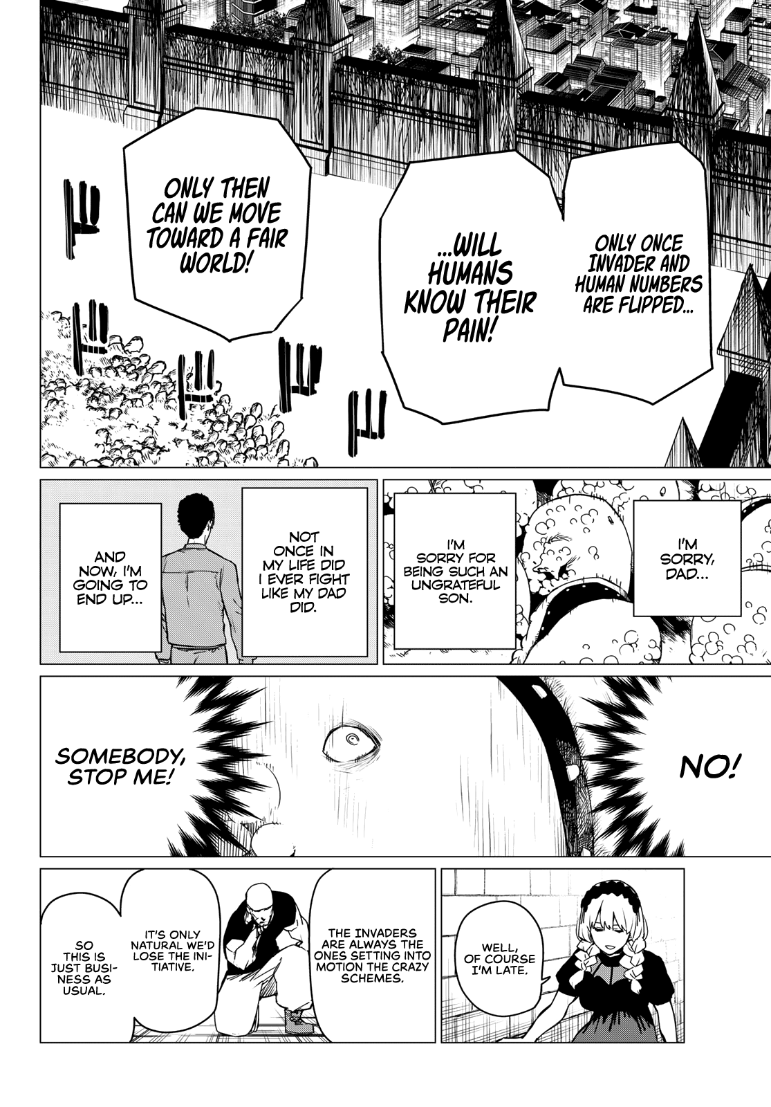 Sentai Daishikkaku chapter 91 - page 13