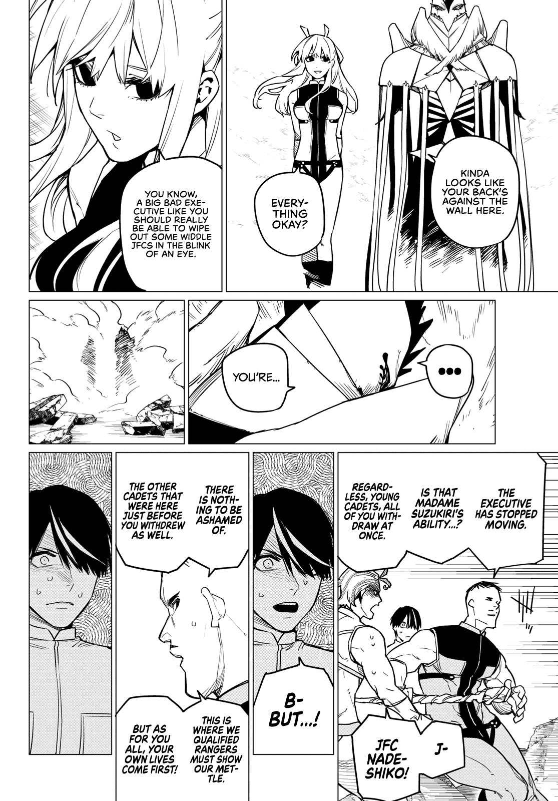 Sentai Daishikkaku chapter 42 - page 8