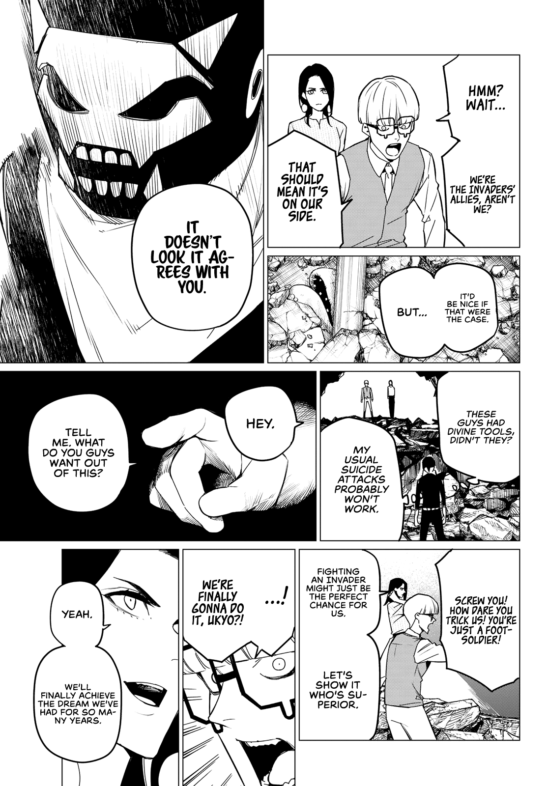 Sentai Daishikkaku chapter 93 - page 18