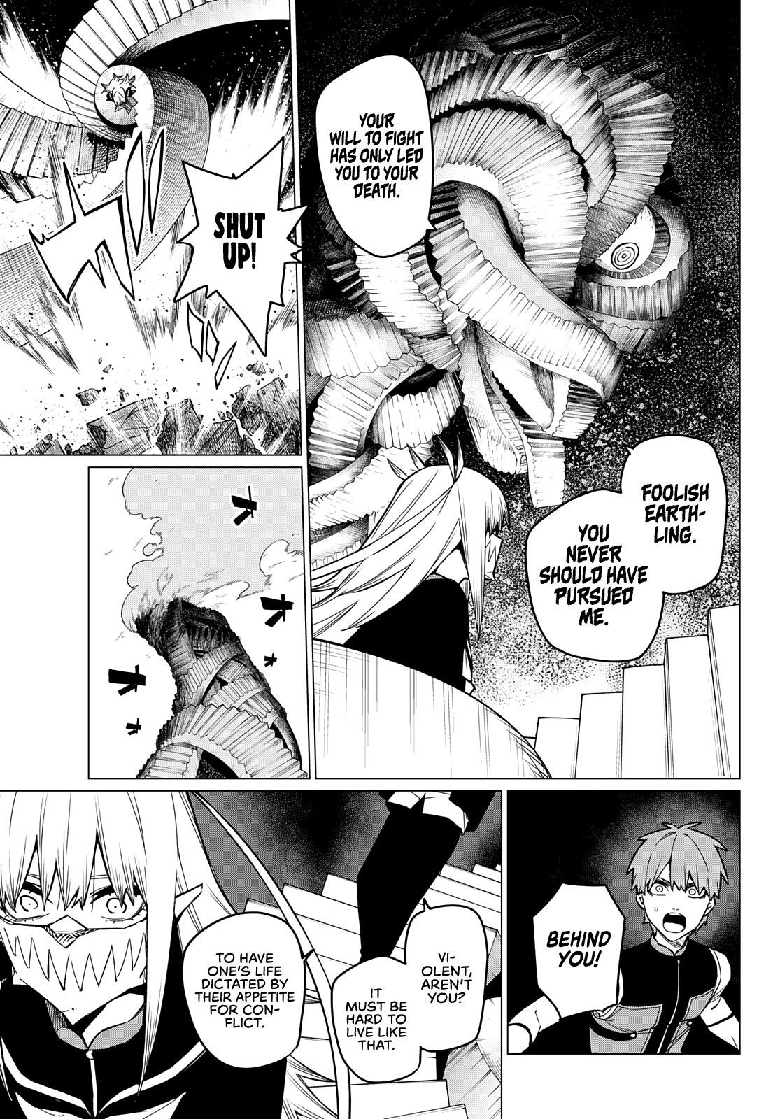 Sentai Daishikkaku chapter 68 - page 8