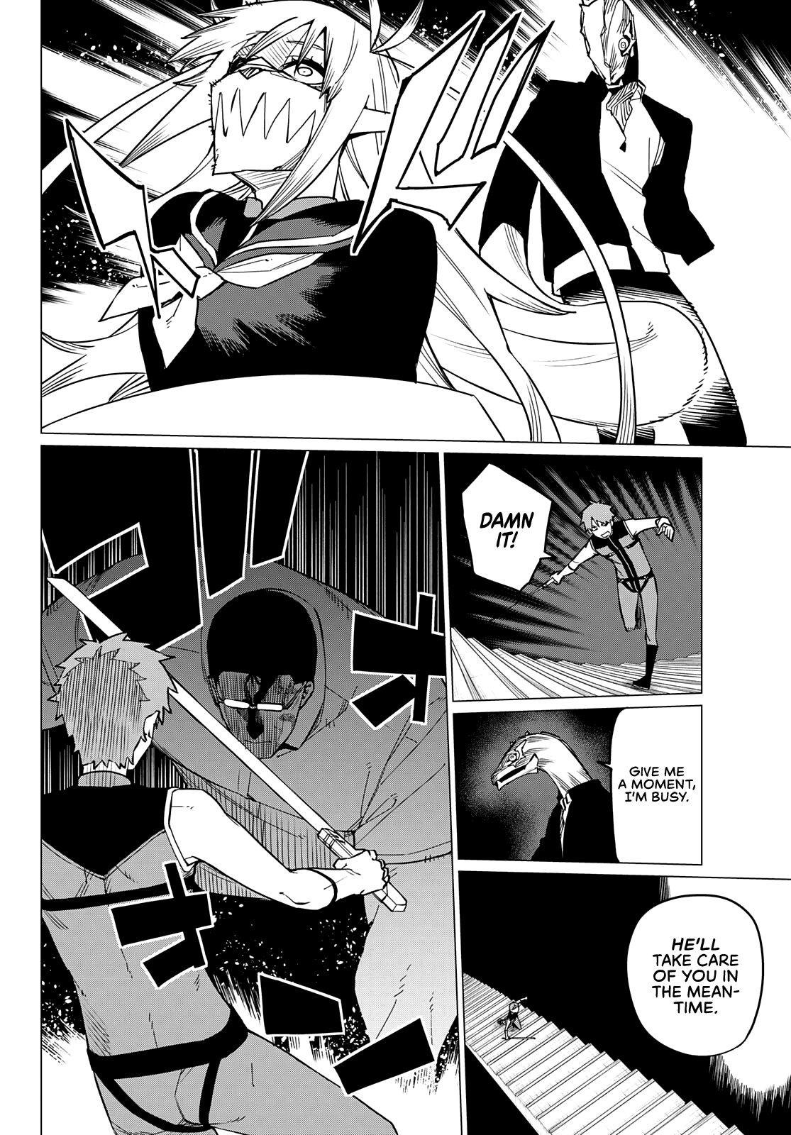 Sentai Daishikkaku chapter 68 - page 9