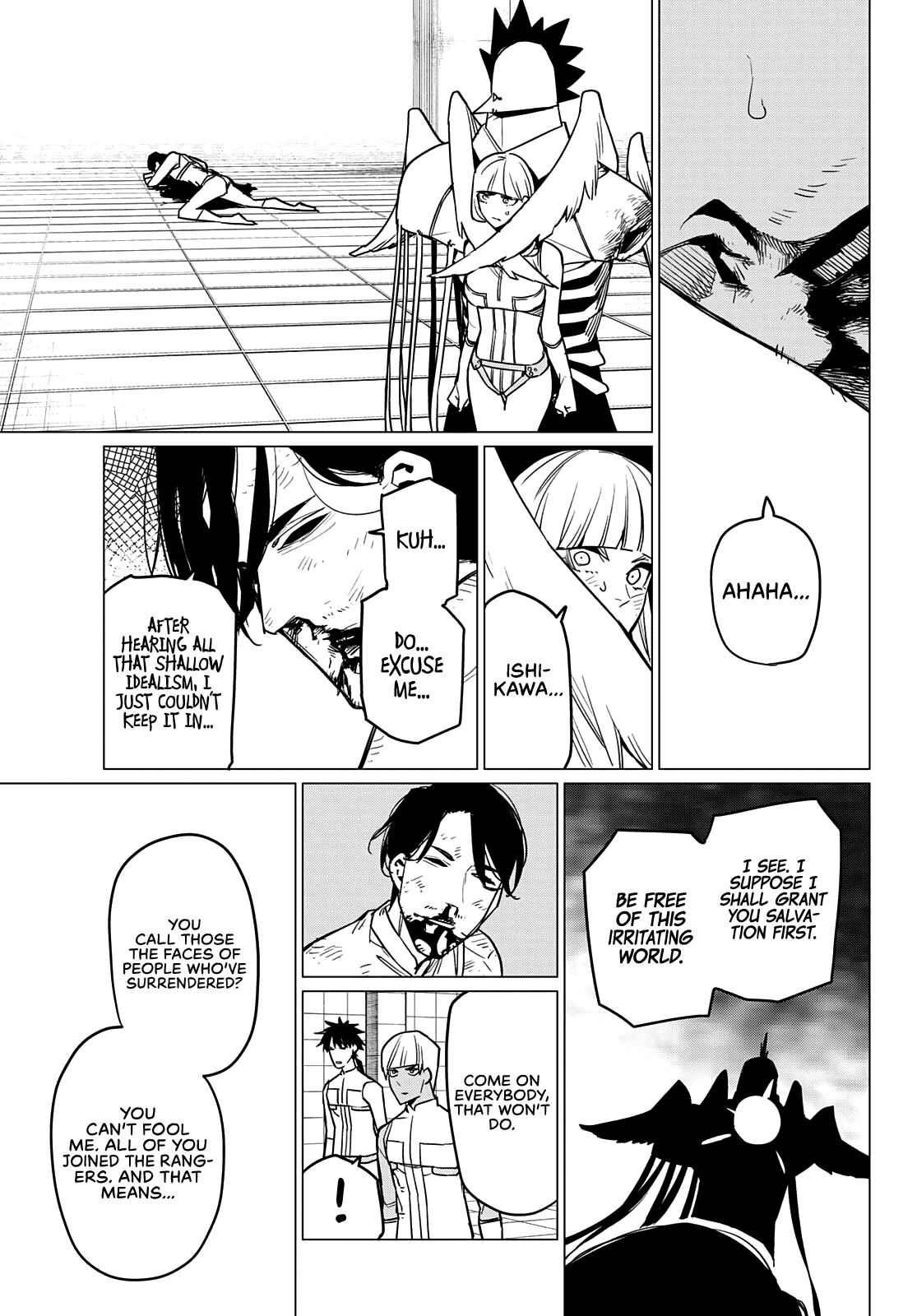 Sentai Daishikkaku chapter 46 - page 10