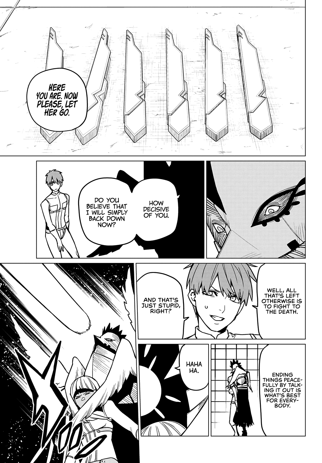 Sentai Daishikkaku chapter 46 - page 8