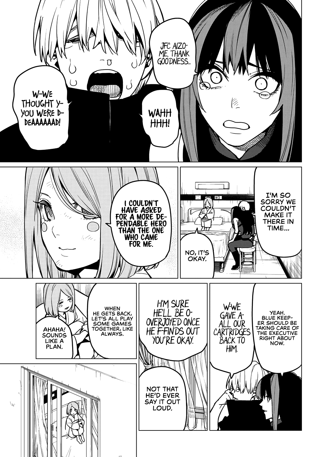 Sentai Daishikkaku chapter 48 - page 16