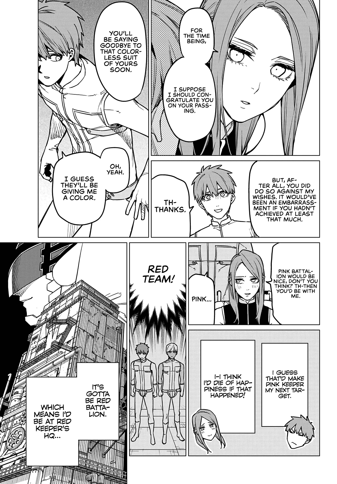 Sentai Daishikkaku chapter 52 - page 4