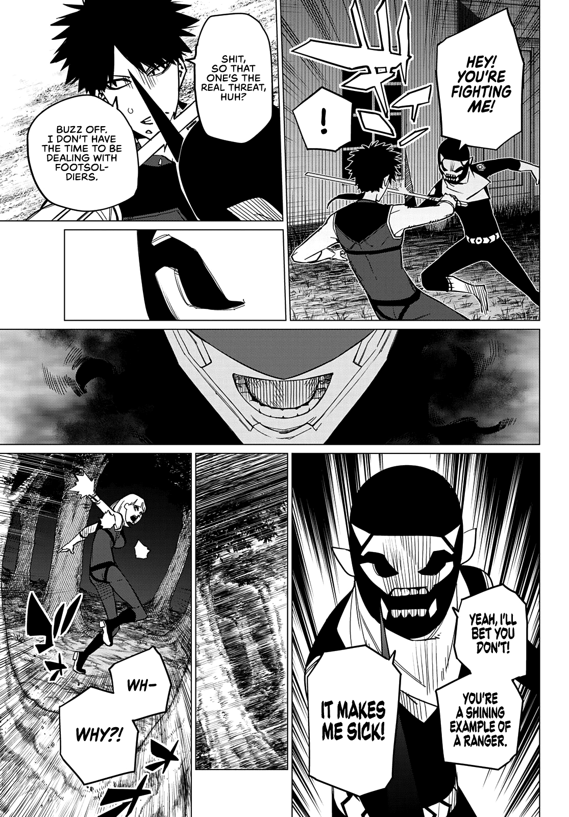 Sentai Daishikkaku chapter 76 - page 8