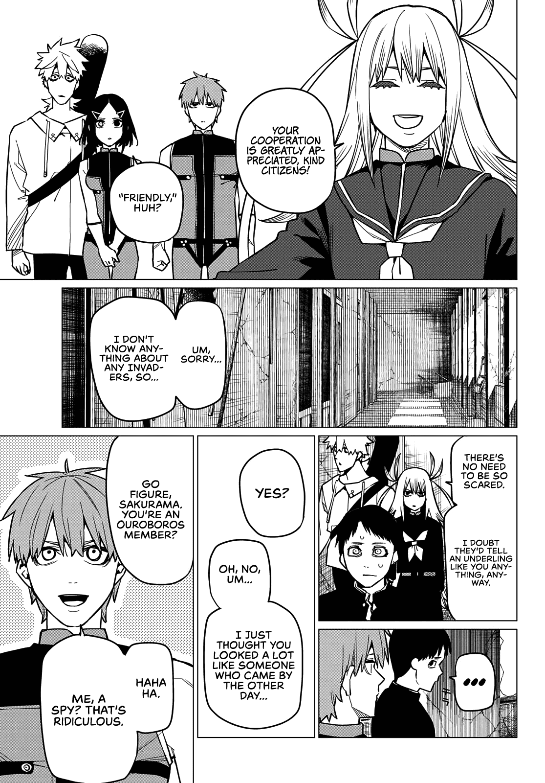 Sentai Daishikkaku chapter 54 - page 14