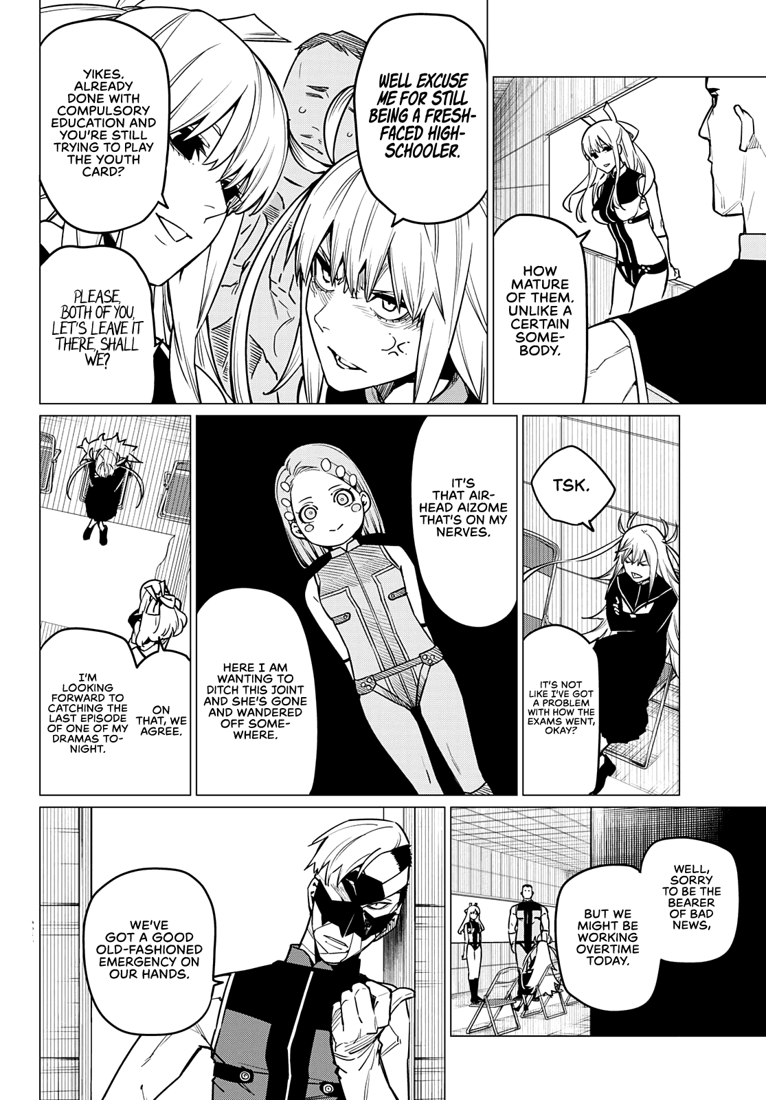 Sentai Daishikkaku chapter 31 - page 3