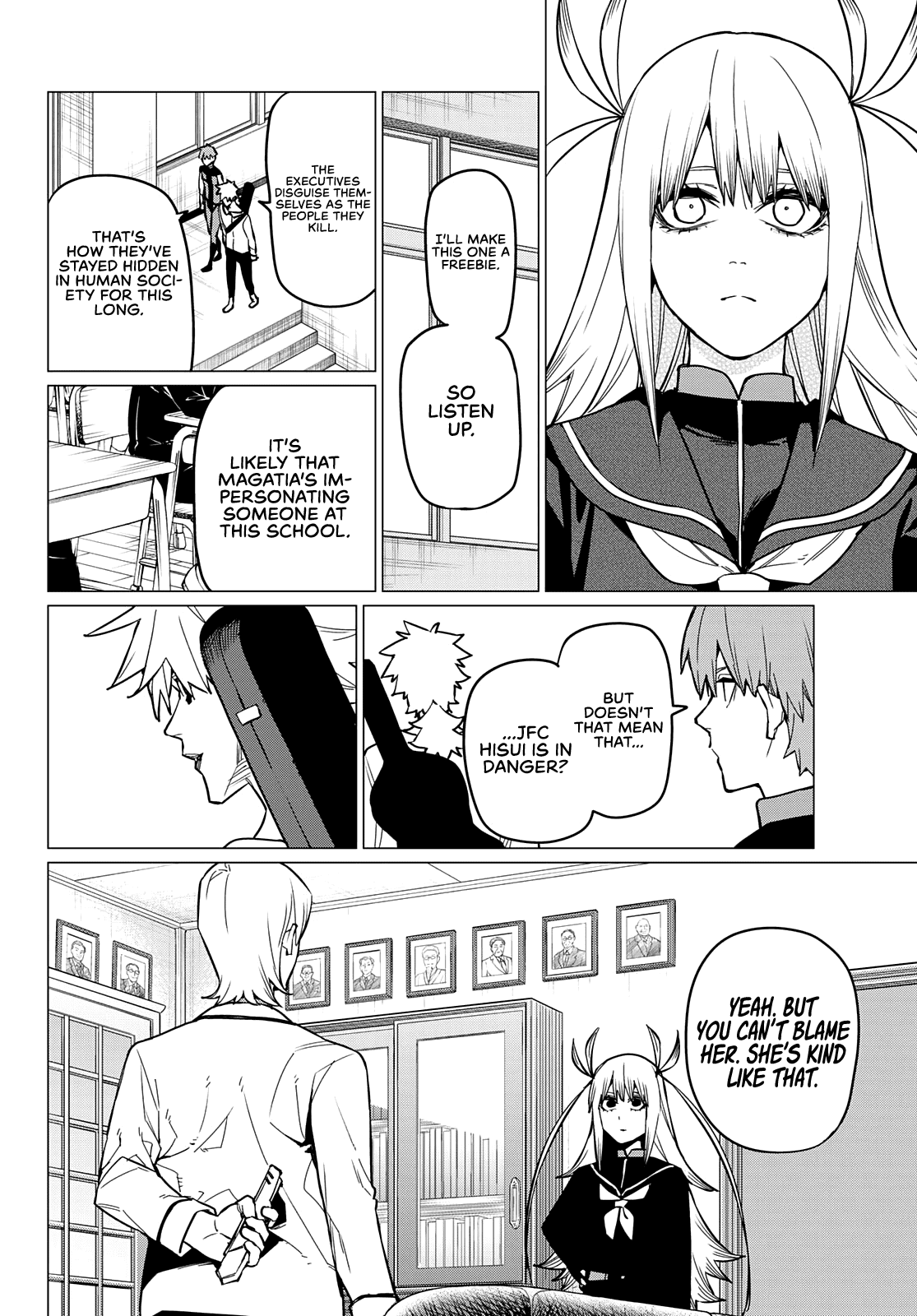 Sentai Daishikkaku chapter 57 - page 13