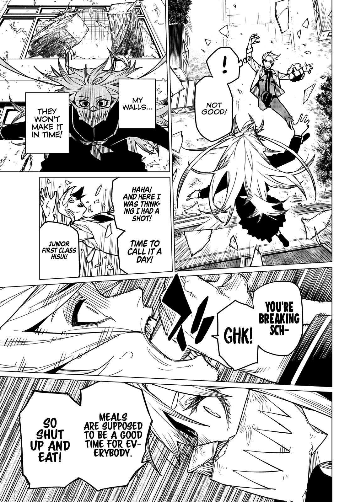 Sentai Daishikkaku chapter 58 - page 8