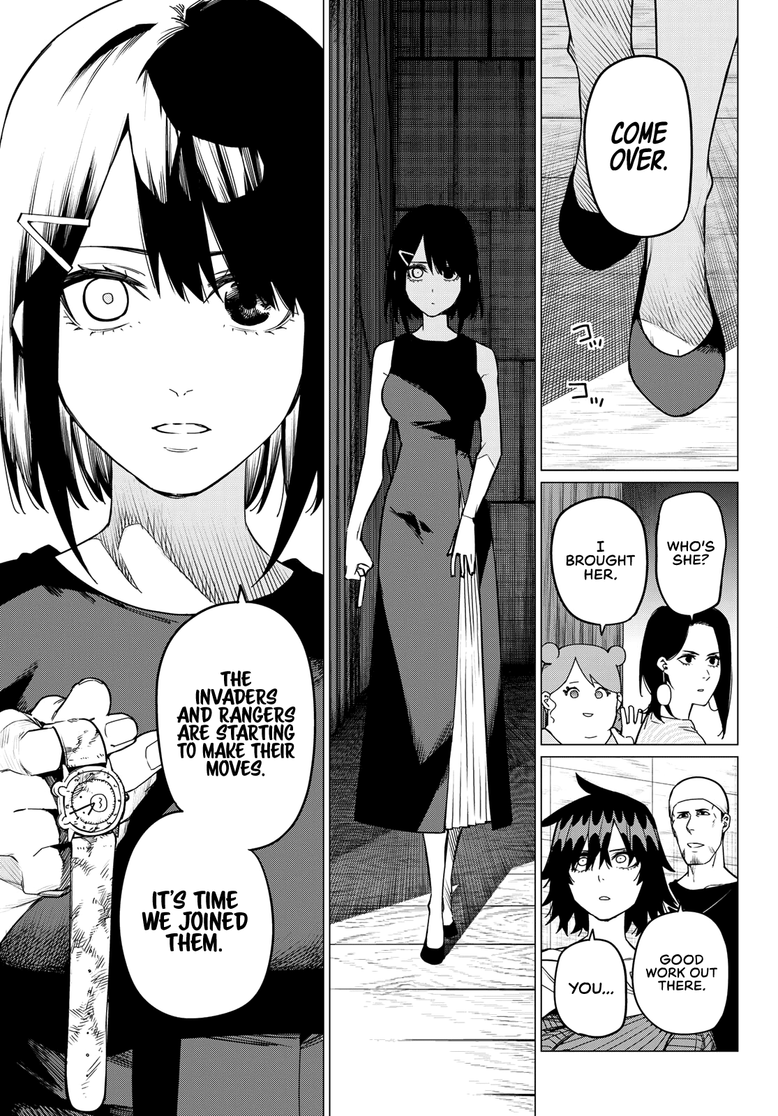 Sentai Daishikkaku chapter 82 - page 12