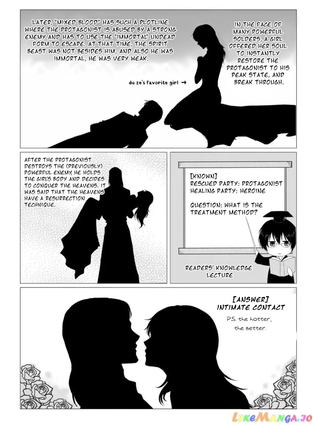 The Reader and Protagonist Definitely Have to Be in True Love chapter 9 - page 3