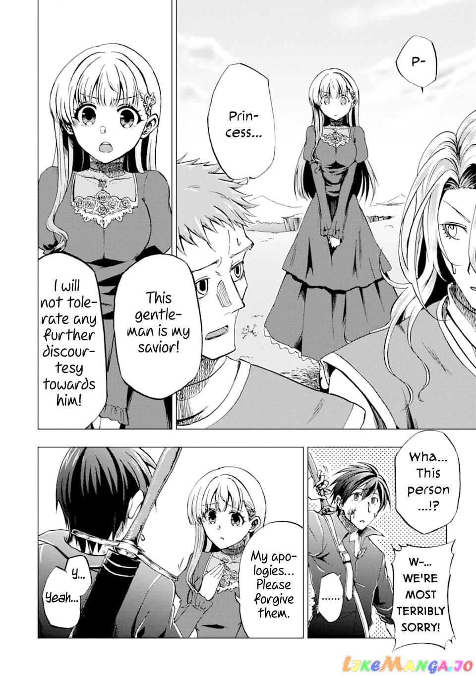 Ankoku Kishino no Ore desu Ga Saikyou no Hijiri Kishi wo Mezashimasu chapter 1 - page 36