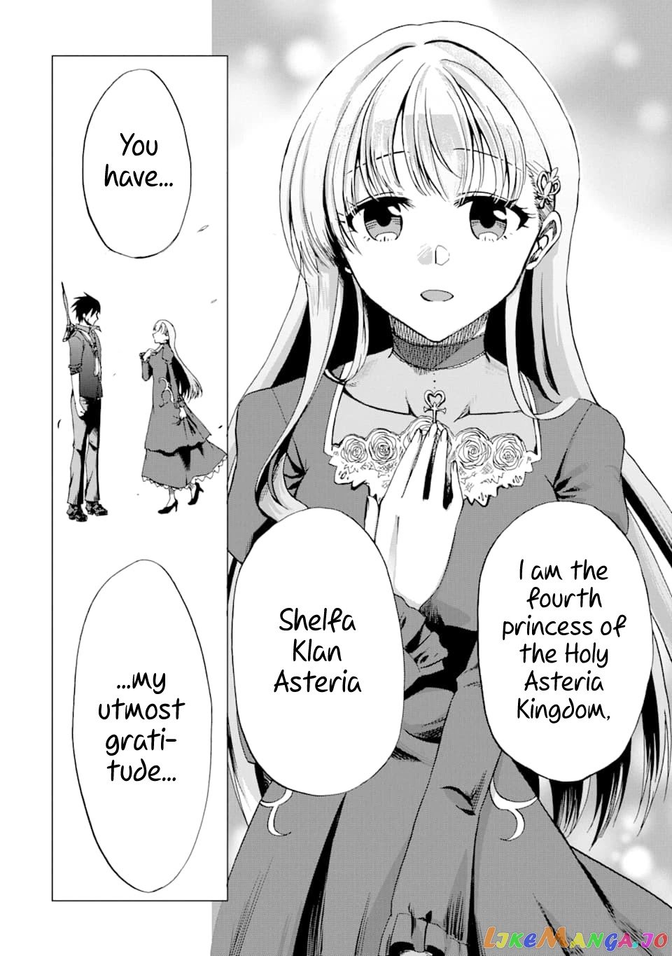 Ankoku Kishino no Ore desu Ga Saikyou no Hijiri Kishi wo Mezashimasu chapter 1 - page 40