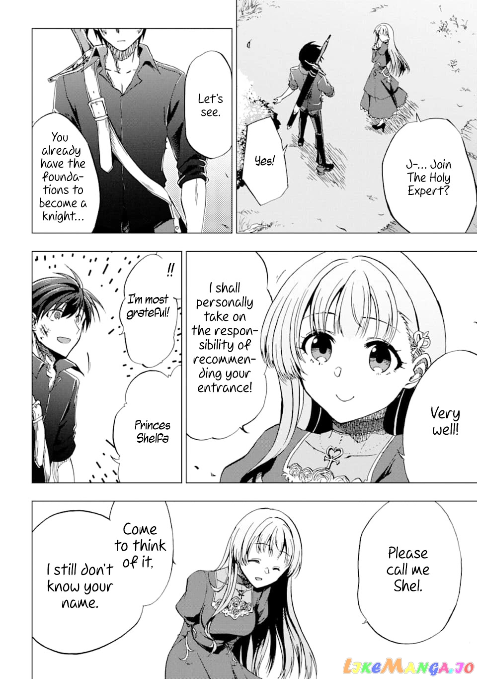 Ankoku Kishino no Ore desu Ga Saikyou no Hijiri Kishi wo Mezashimasu chapter 1 - page 44