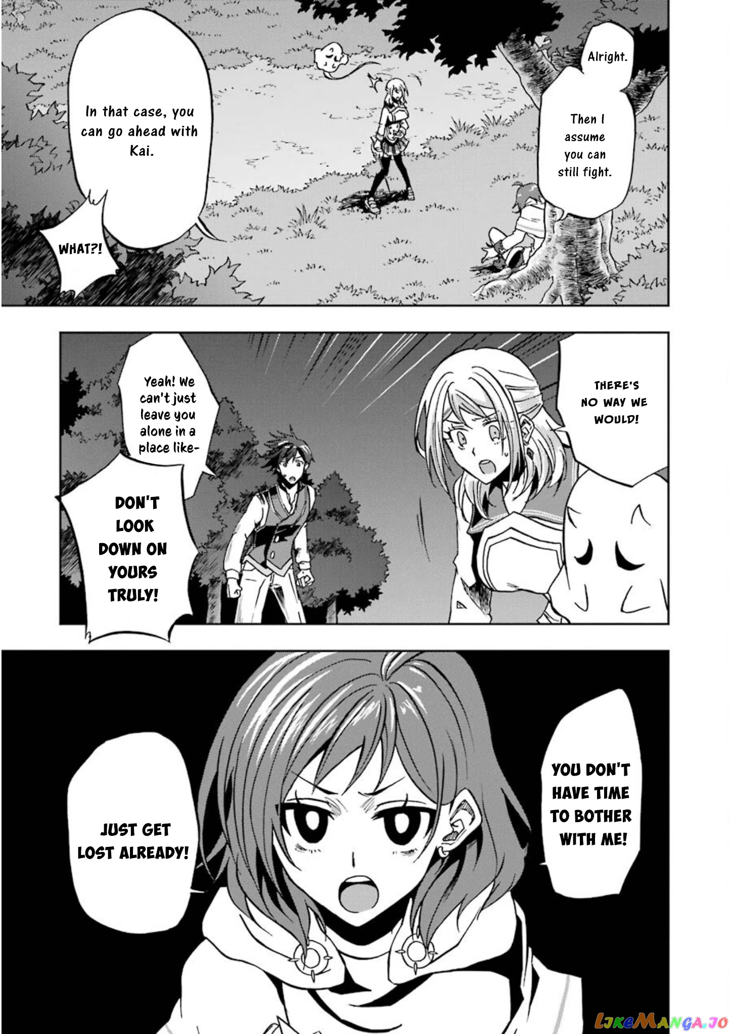 Ankoku Kishino no Ore desu Ga Saikyou no Hijiri Kishi wo Mezashimasu chapter 22 - page 21