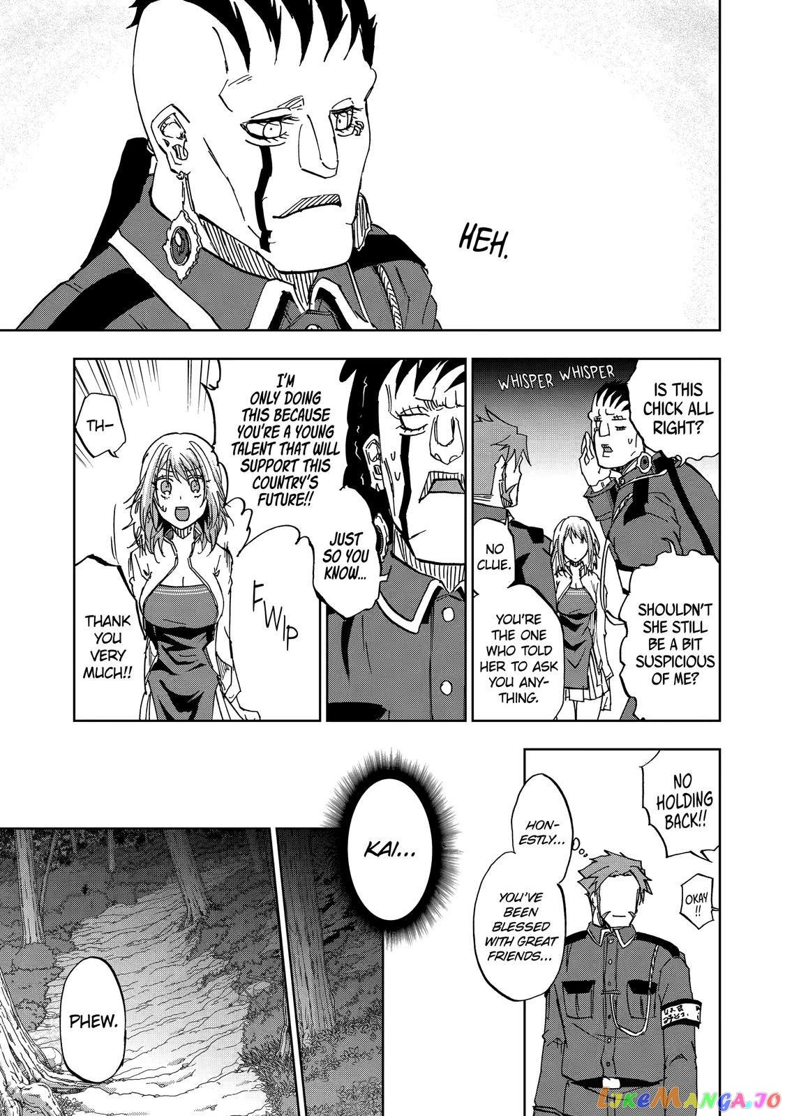 Ankoku Kishino no Ore desu Ga Saikyou no Hijiri Kishi wo Mezashimasu chapter 35 - page 33