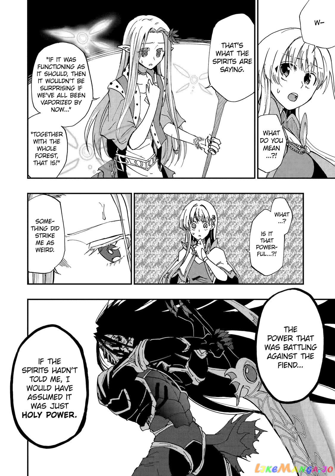 Ankoku Kishino no Ore desu Ga Saikyou no Hijiri Kishi wo Mezashimasu chapter 48 - page 27