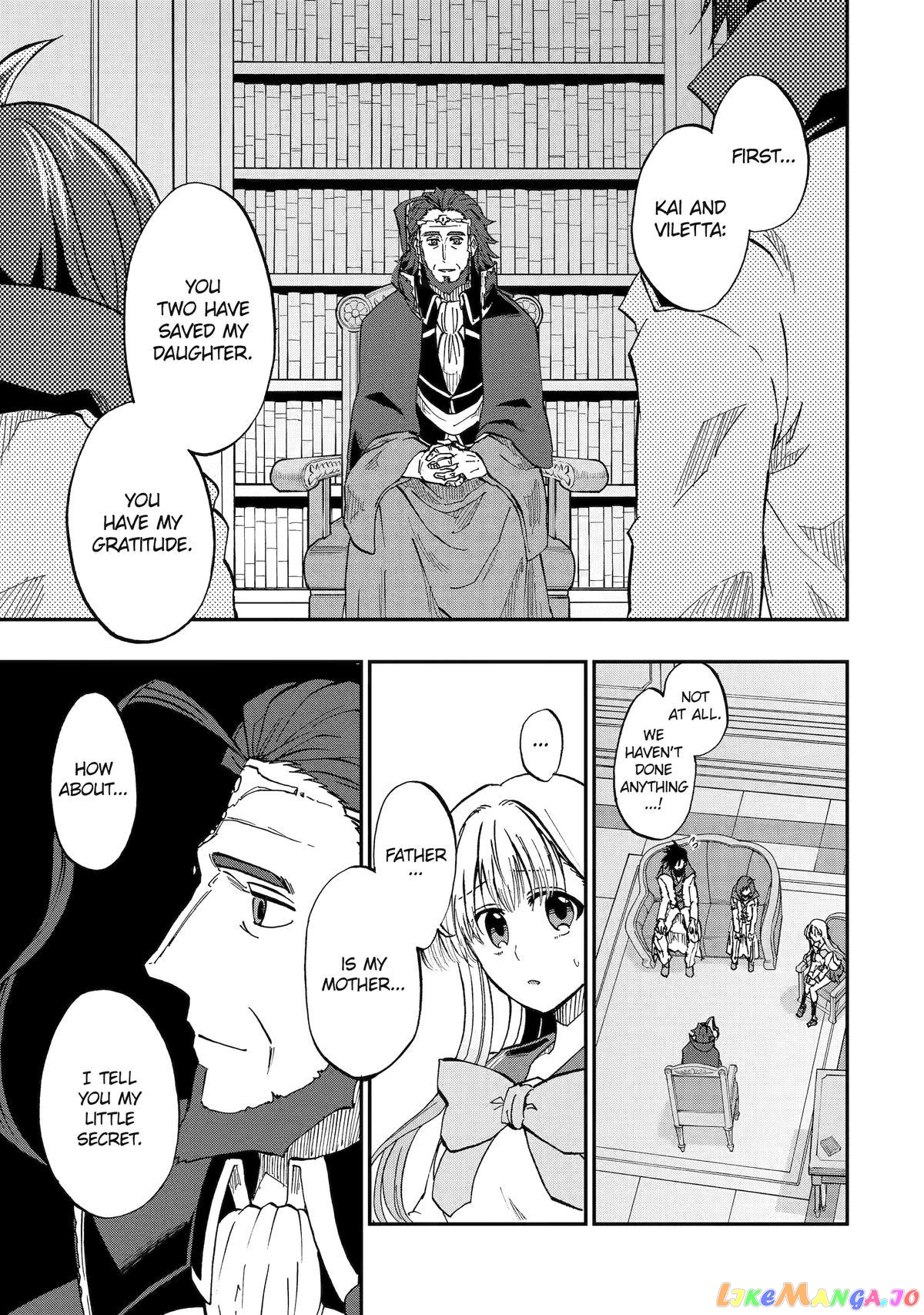 Ankoku Kishino no Ore desu Ga Saikyou no Hijiri Kishi wo Mezashimasu chapter 53 - page 3