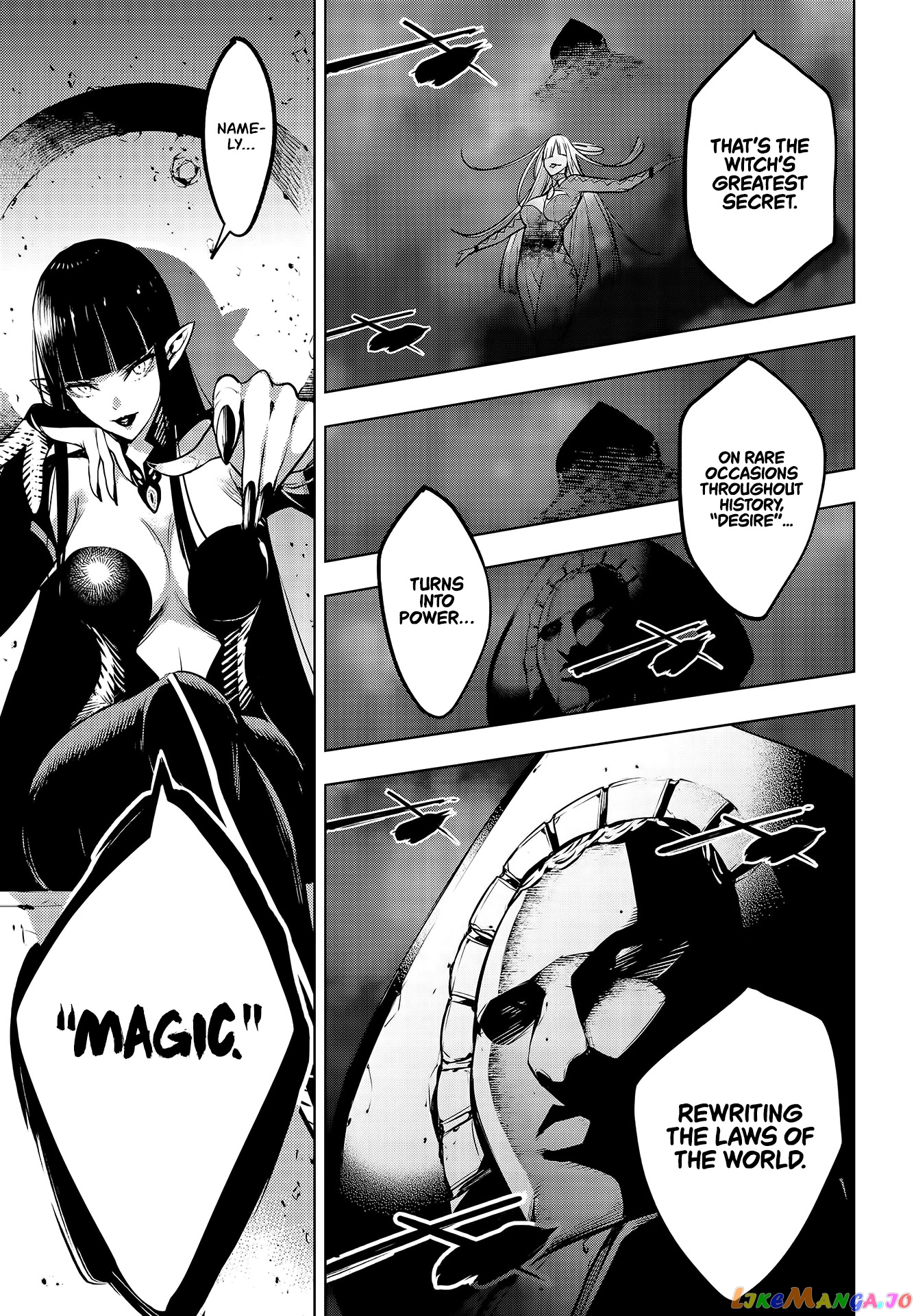 Majo Taisen - The War of Greedy Witches chapter 3 - page 34