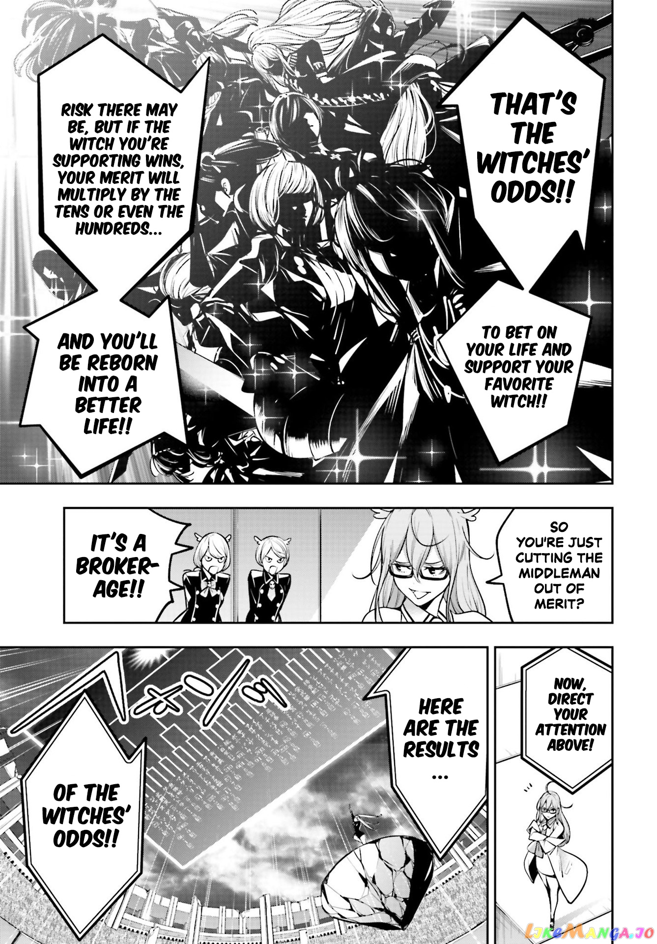 Majo Taisen - The War of Greedy Witches chapter 12 - page 23