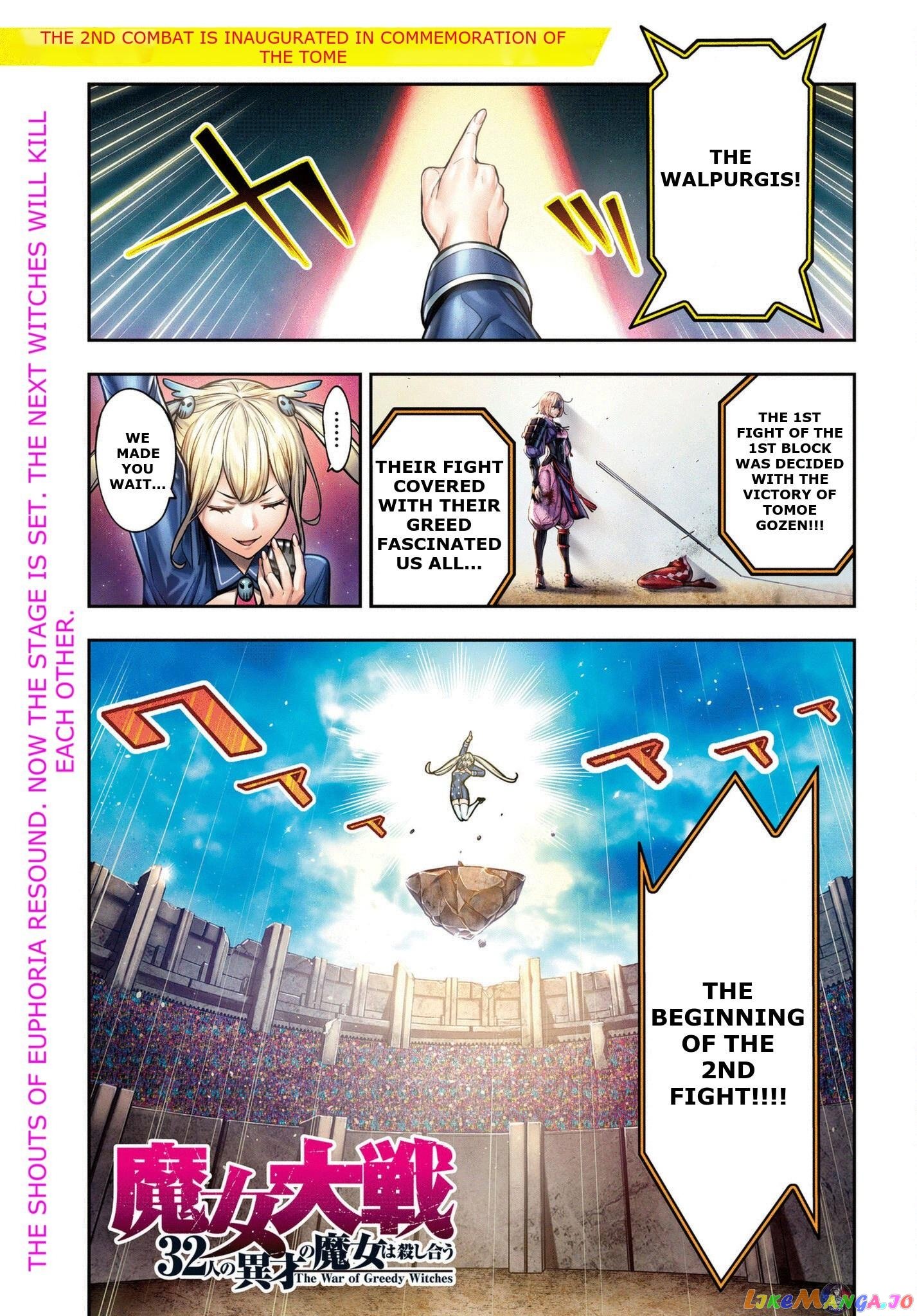 Majo Taisen - The War of Greedy Witches chapter 7 - page 1