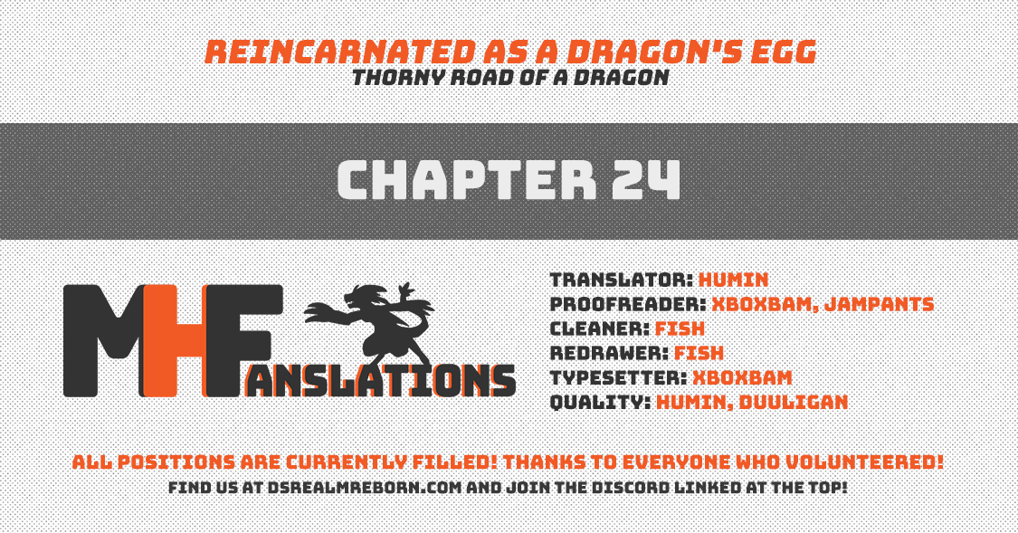 Reincarnated as a Dragon's Egg - Thorny Road of a Dragon chapter 24 - page 1