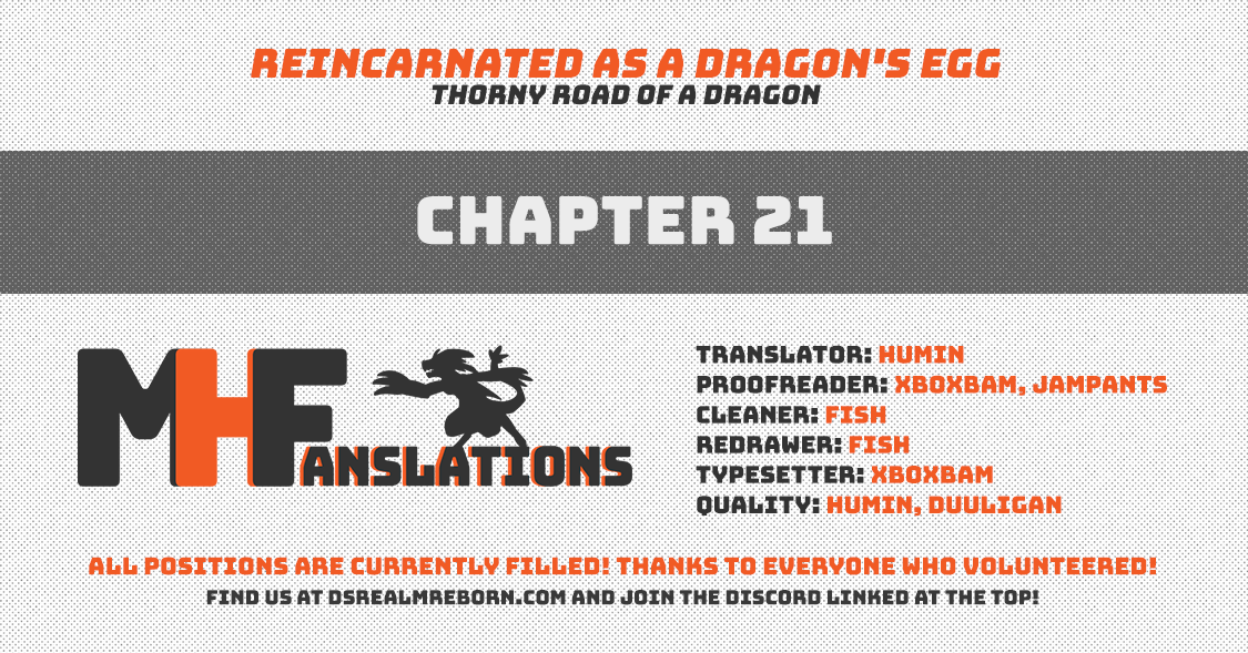 Reincarnated as a Dragon's Egg - Thorny Road of a Dragon chapter 21 - page 1