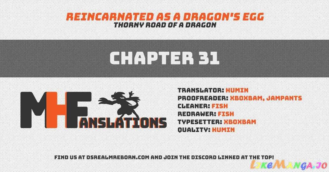 Reincarnated as a Dragon's Egg - Thorny Road of a Dragon chapter 31 - page 1