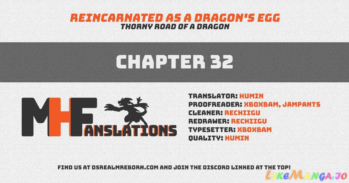 Reincarnated as a Dragon's Egg - Thorny Road of a Dragon chapter 32 - page 1