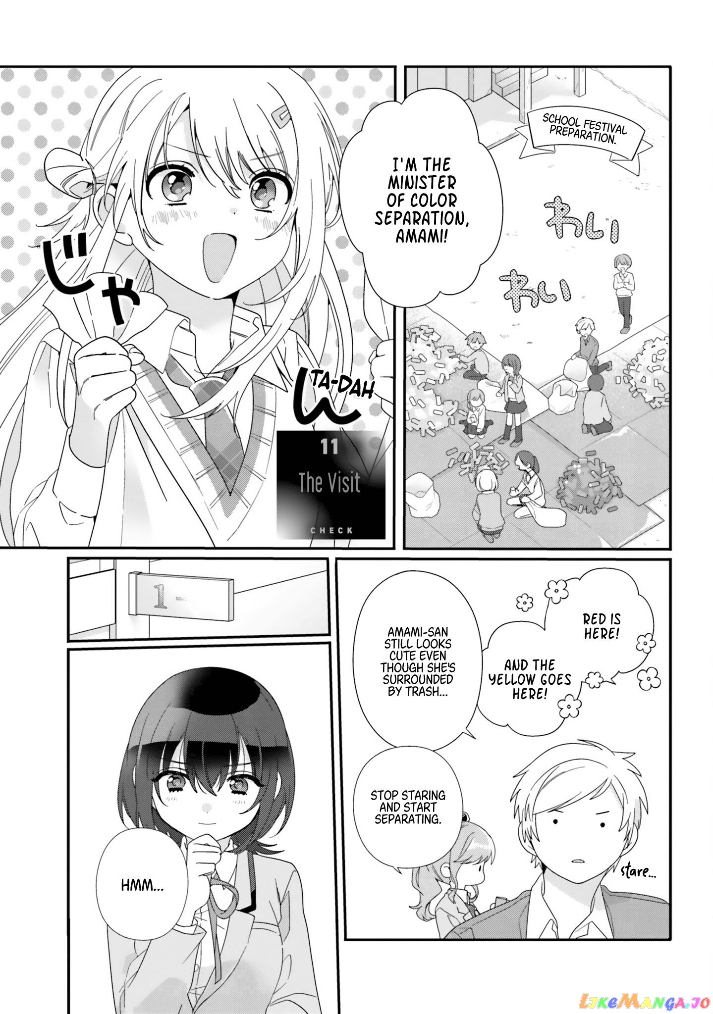 Class De 2 Banme Ni Kawaii Onna No Ko To Tomodachi Ni Natta chapter 11 - page 1